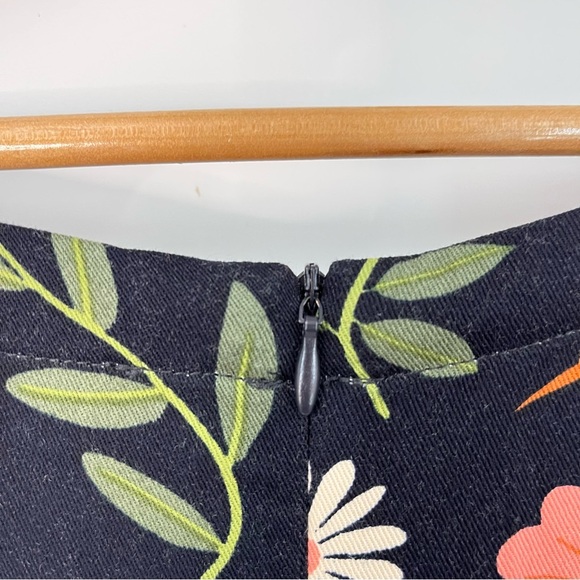 Princess Highway 16 Modcloth Midi Dress Visited By Hummingbirds - Picture 12 of 16